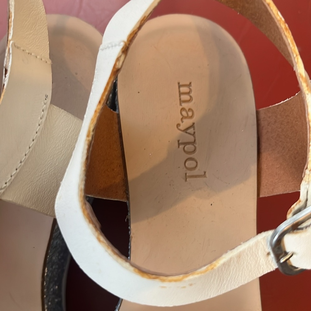 Panna Maypol High End European Sandals. Worn once! 🎉😍 Retail $225 - Picture 7 of 7
